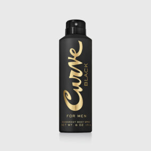 Curve Black Cologne For Men Deodorant Spray 6 Fl Oz
