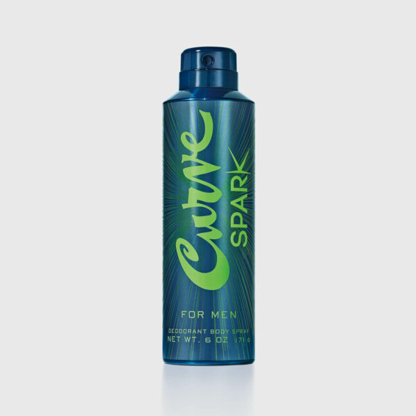 Curve Spark Cologne Deodorant Spray For Men 6 Fl Oz